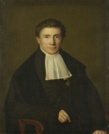 Sibrand Stratingh, painting by Johan Joeke Gabriël van Wicheren (1833), Senate Room UG.