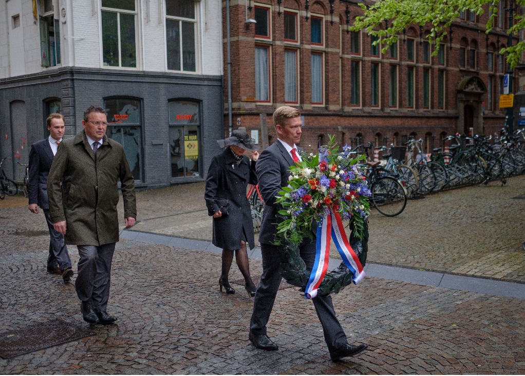 Onderweg naar het Academiegebouw