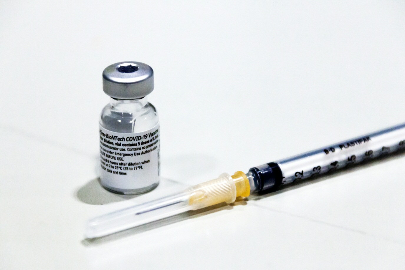 Het gebruikte vaccinThe vaccine