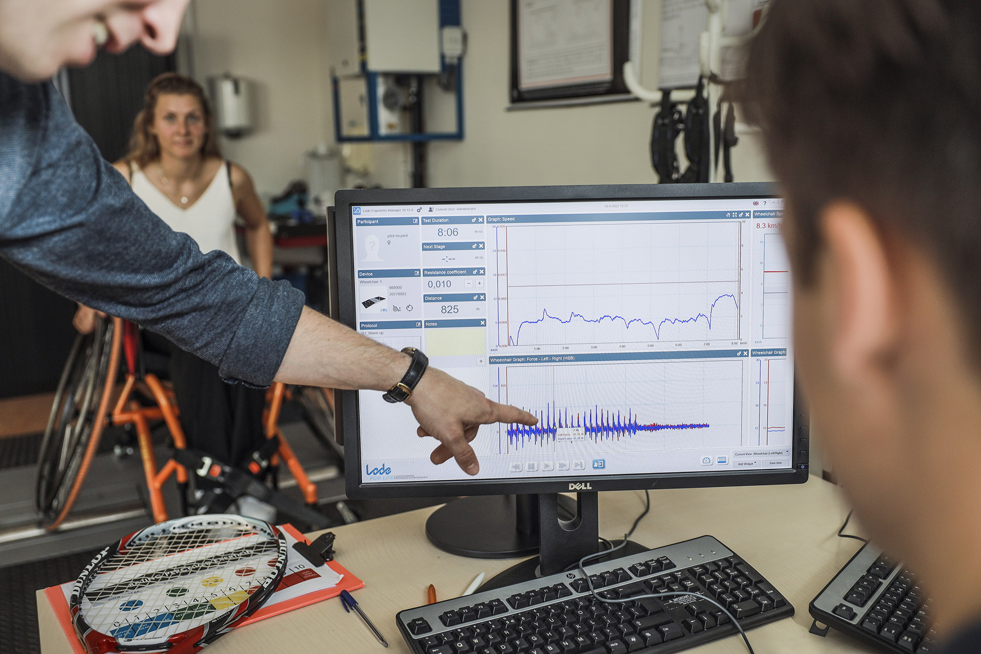 ‘What really interests me in particular are the innovative measurement and analysis methods we use in the lab; I love working on those.'