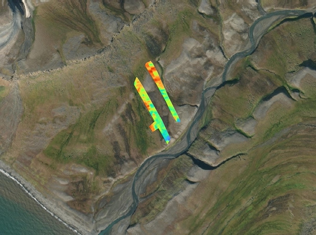 Permafrost depth