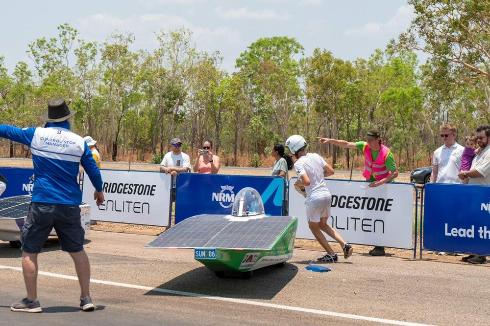 Top Dutch Solar Racing in de Bridgestone World Solar ChallengeTop Dutch Solar Racing in the Bridgestone World Solar Challenge