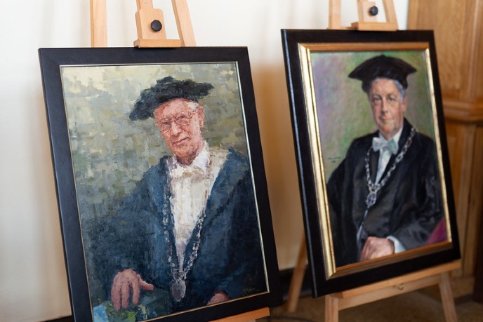 Portretten Bosscher (links) en SterkenPortraits Bosscher (left) and Sterken