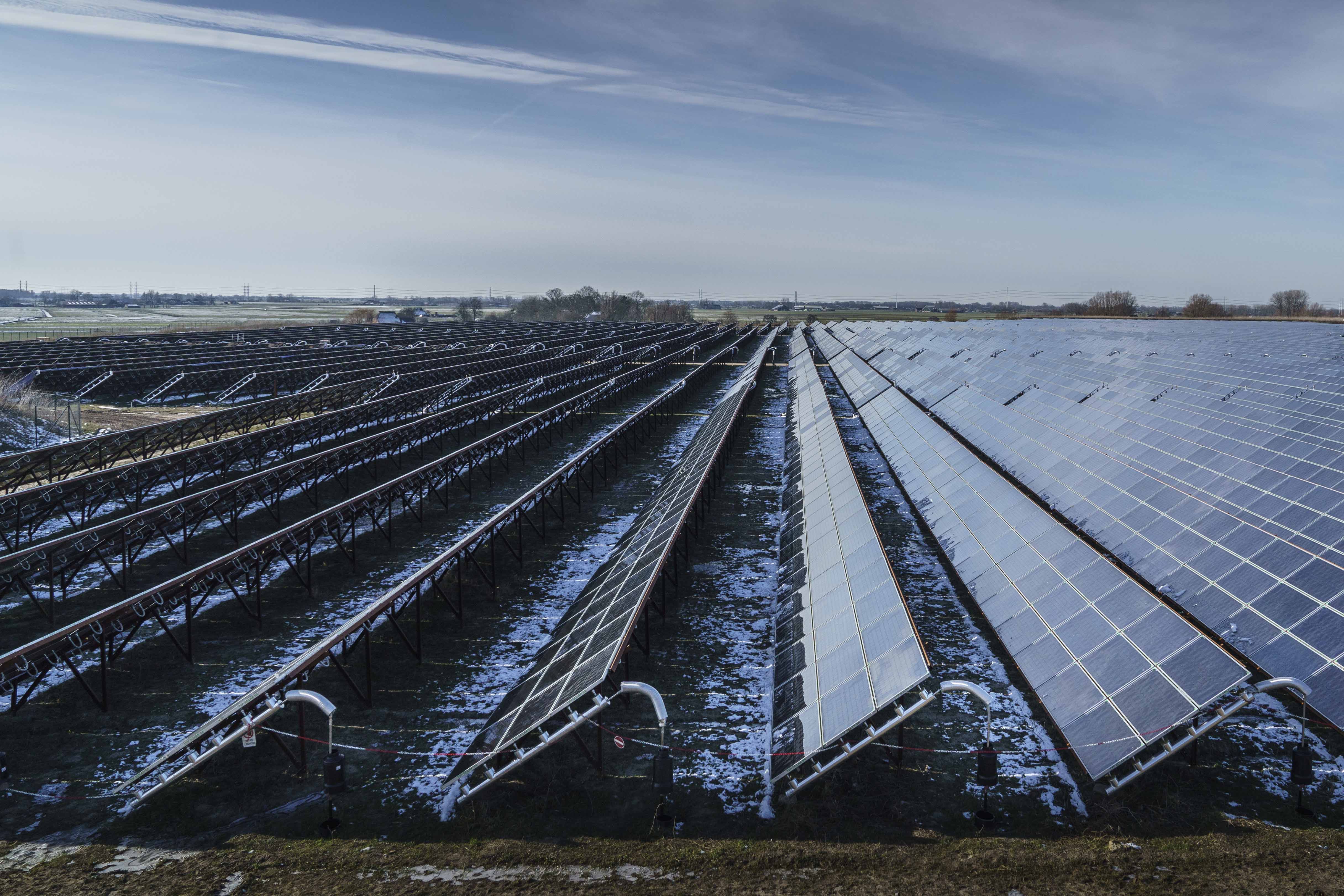Het water van Novar wordt opgewarmd door zonnecollectoren