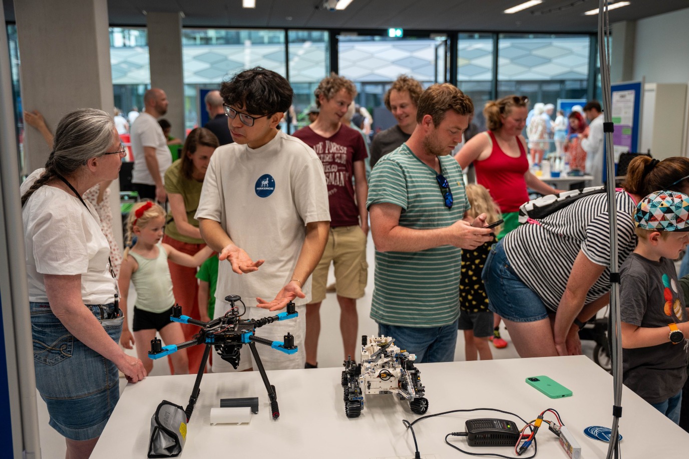 Interactieve techniek tentoonstelling & student challenges