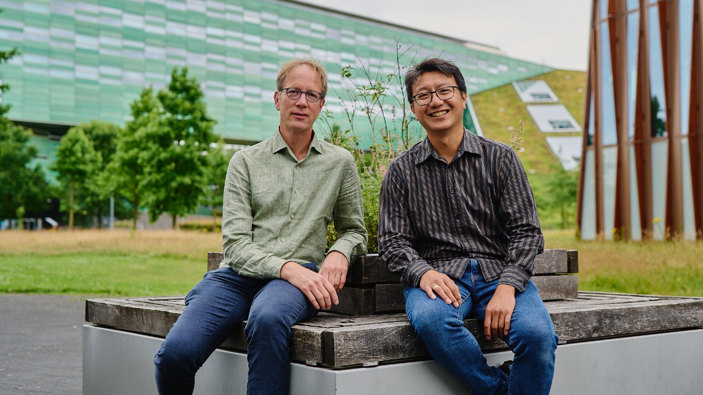 Prof. Gerton Lunter en prof. Frank Chan