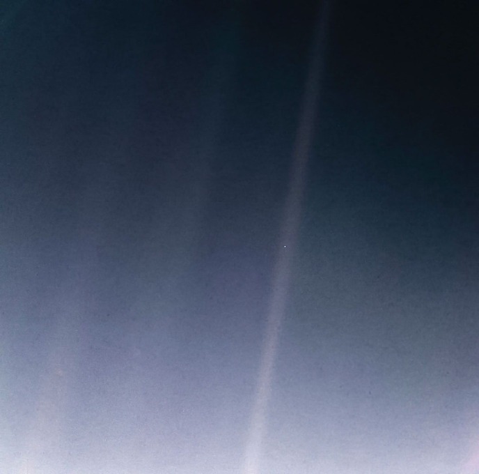 pale blue dot