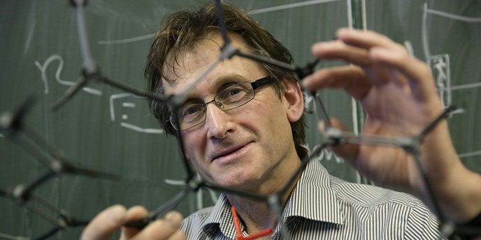 Afbeelding Ben Feringa voor schoolbord