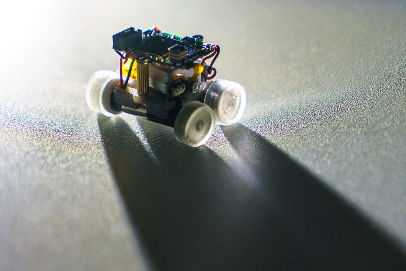 Een robot van slechts een paar vierkante centimeters
