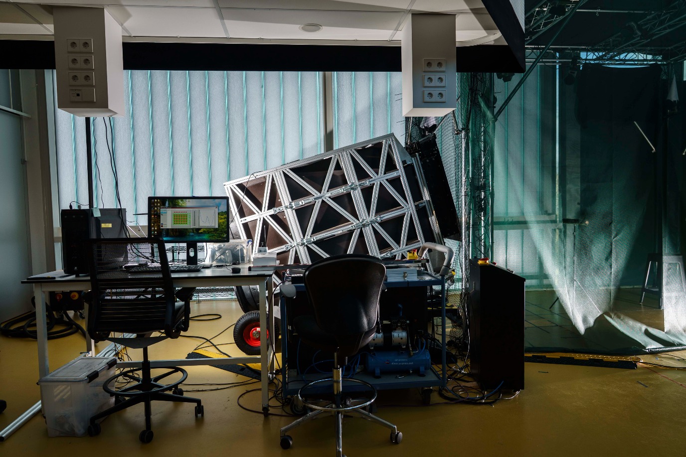 Het turbulentie grid