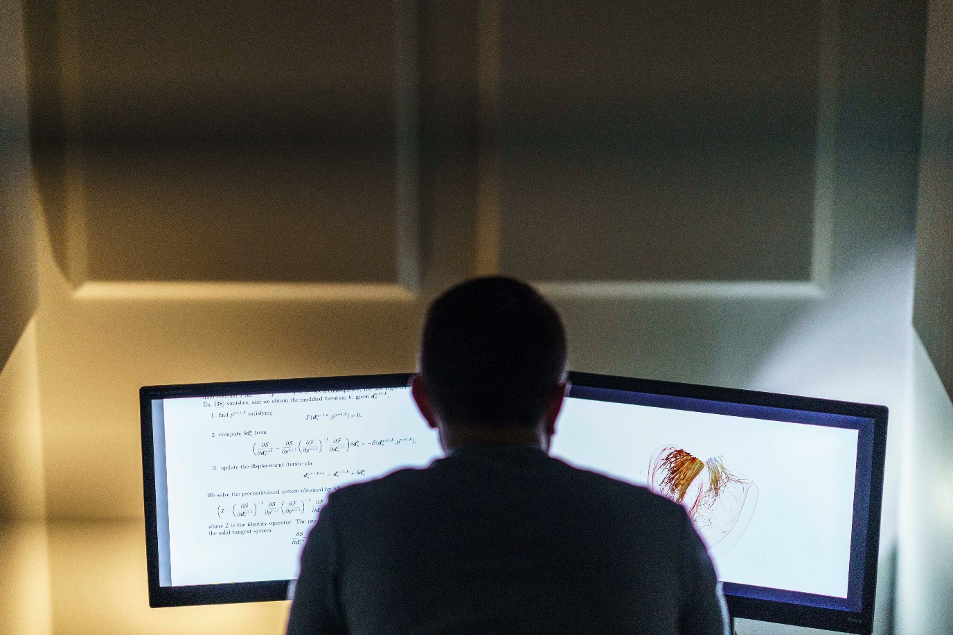 De wiskundige formules achter het hartmodel