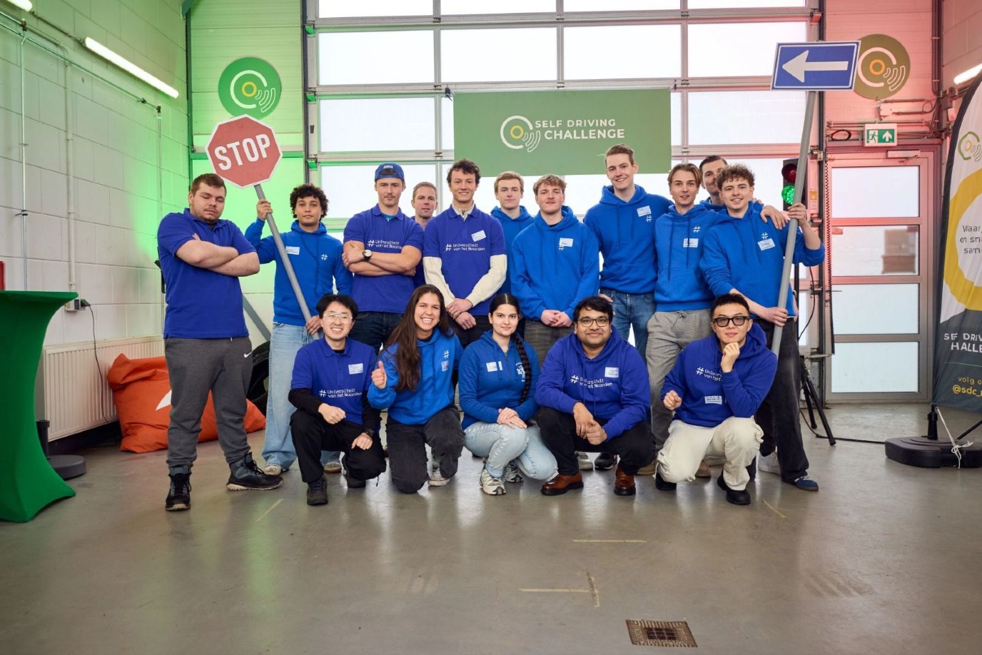 Teamfoto Universiteit van het Noorden