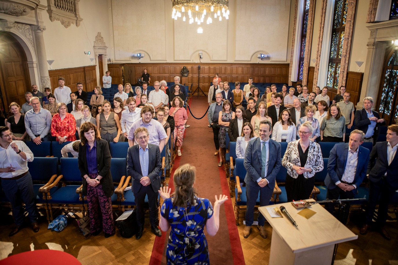 Mensen in Academiegebouwq