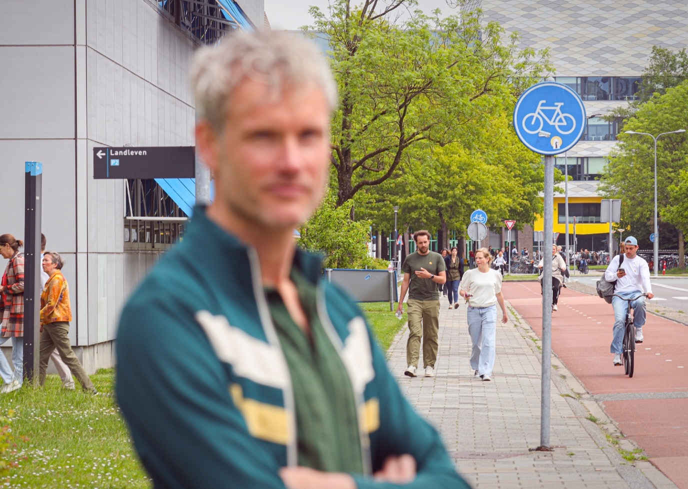 Gerd Weitkamp op Zernike Campus