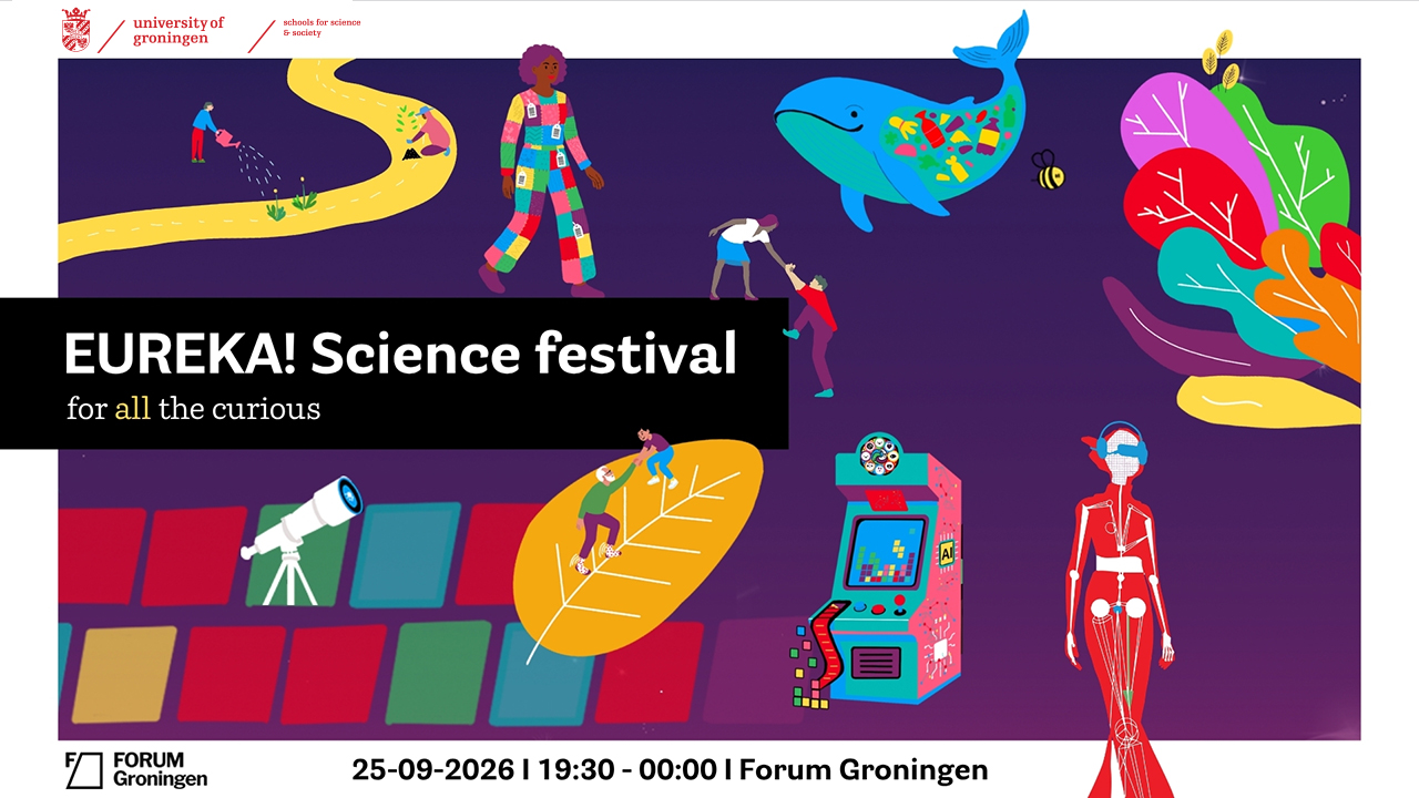 Banner voor het festival