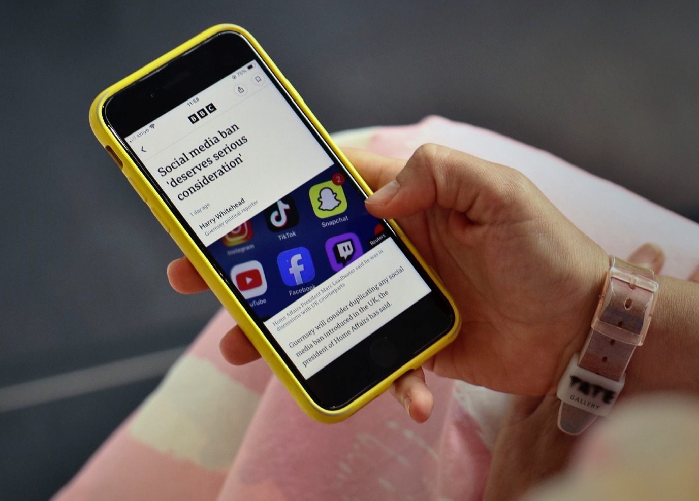 Sociale media verbod