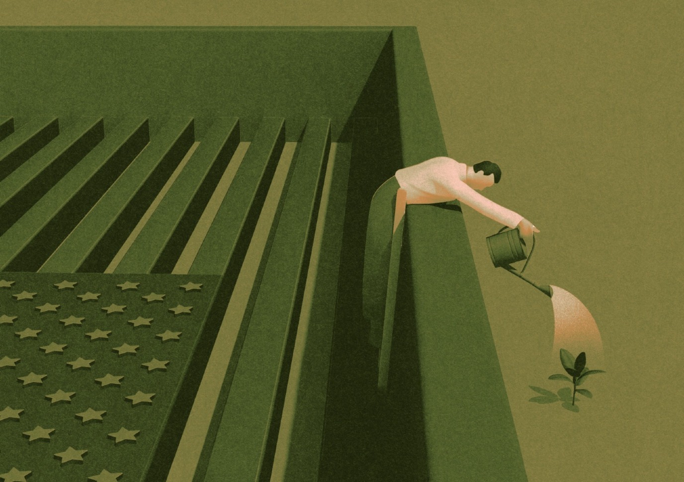 Binnen 'walled gardens' zien gebruikers maar een deel van het internet. Dit past niet bij de originele ideologie van het internet en onze democratische samenleving