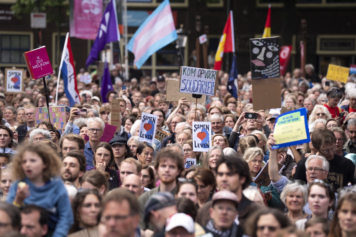 Çakmak: 'Daden van solidariteit zijn essentieel voor het verminderen van leed en het versterken van sociale samenhang.’ (Foto: Jeroen Jumelet/ANP).