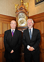 President Washida of Osaka University and president Poppema of the University of Groningen