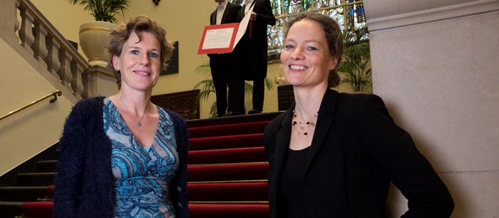 Janka Stoker and Els van den Berg