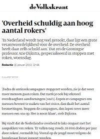 Artikel de Volkskrant