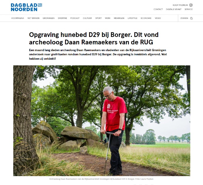 Artikel Dagblad van het Noorden