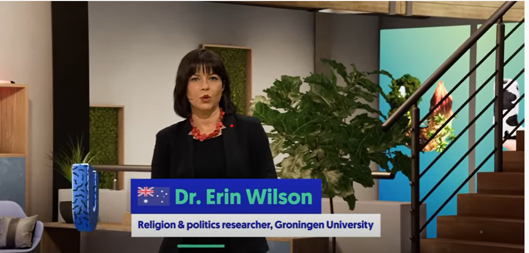 Erin Wilson over 'Wat is religie?'