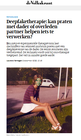 artikel Volkskrant