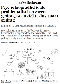 Nieuwsartikel de Volkskrant