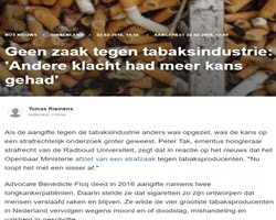 Artikel voor NOS