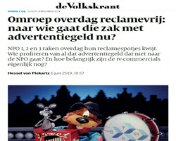 Verhoef voor De Volkskrant