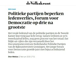 Article for De Volkskrant