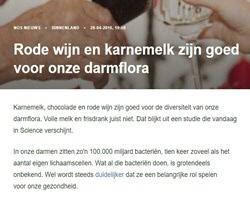 Artikel voor NOS