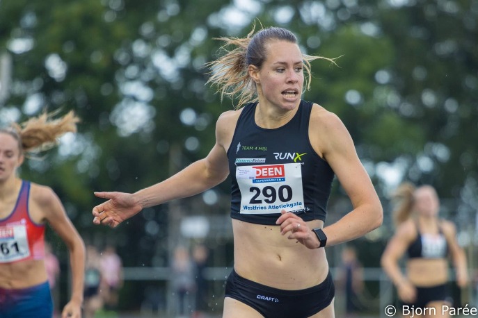 Marit Dopheide in actie, foto Bjorn Parée