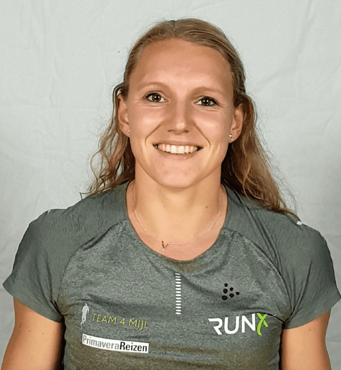 Atlete Leonie van Vliet