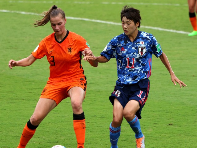 Marit in actie tegen Japan (foto: FIFA)
