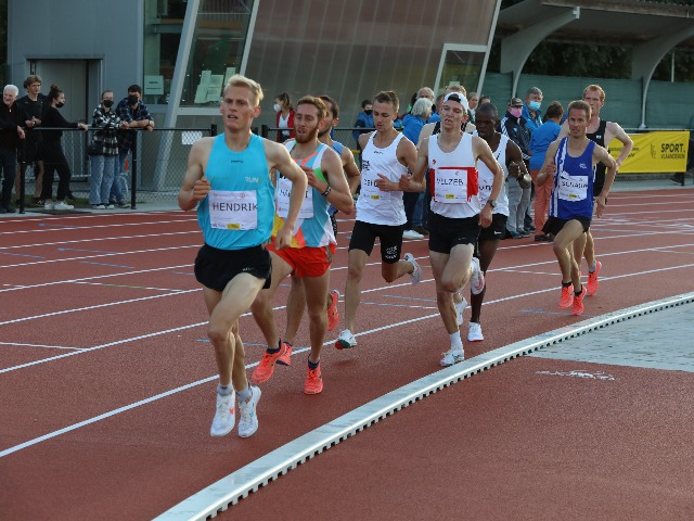 Athlete Tom Hendrikse in action