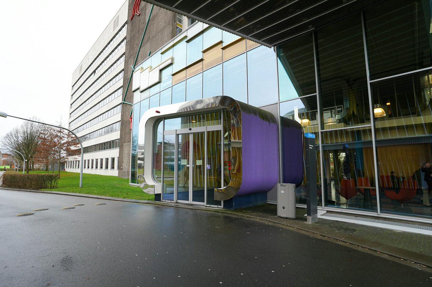 Ingang aan straat Nettelbosje