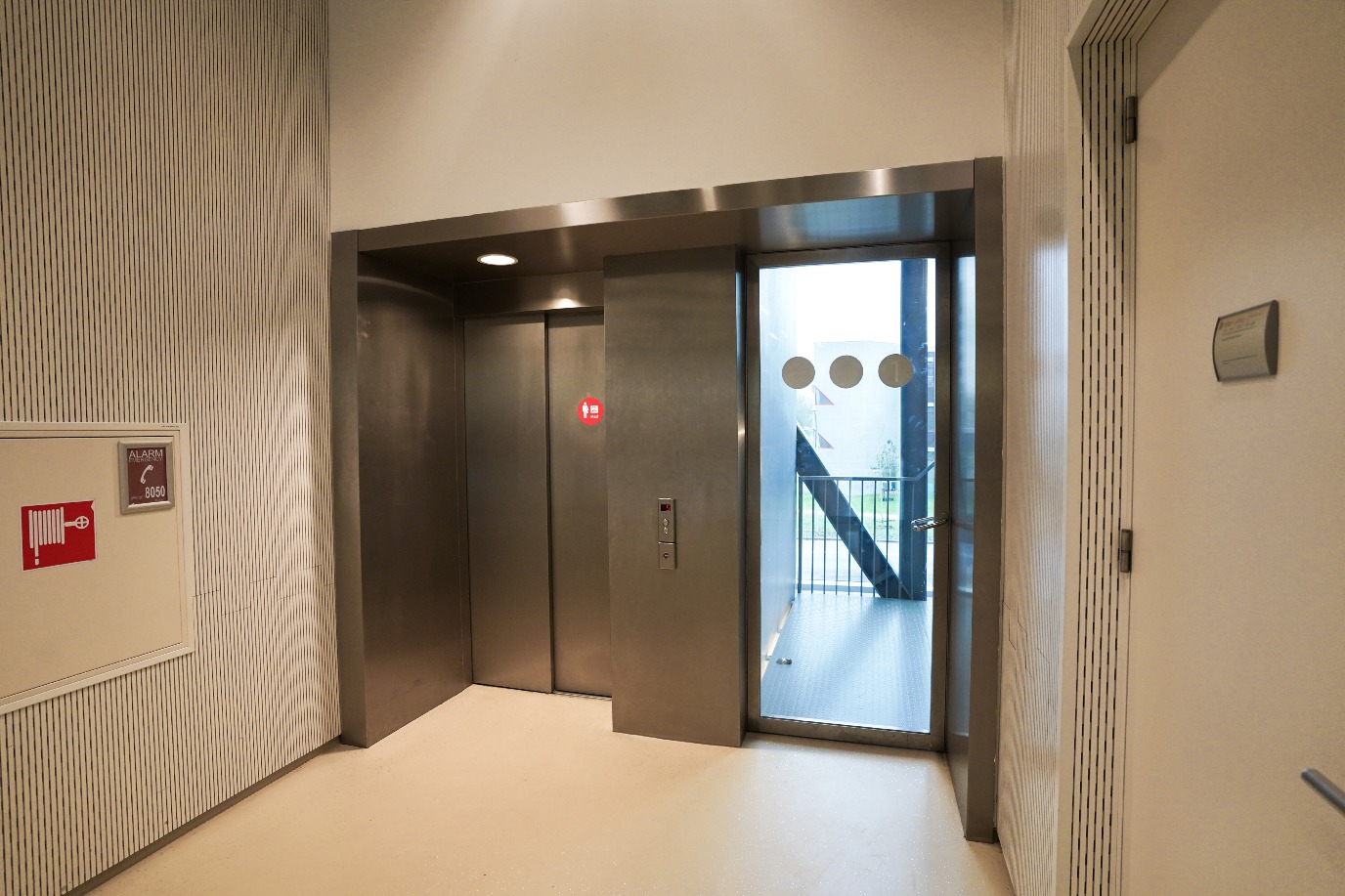 Elevator on site