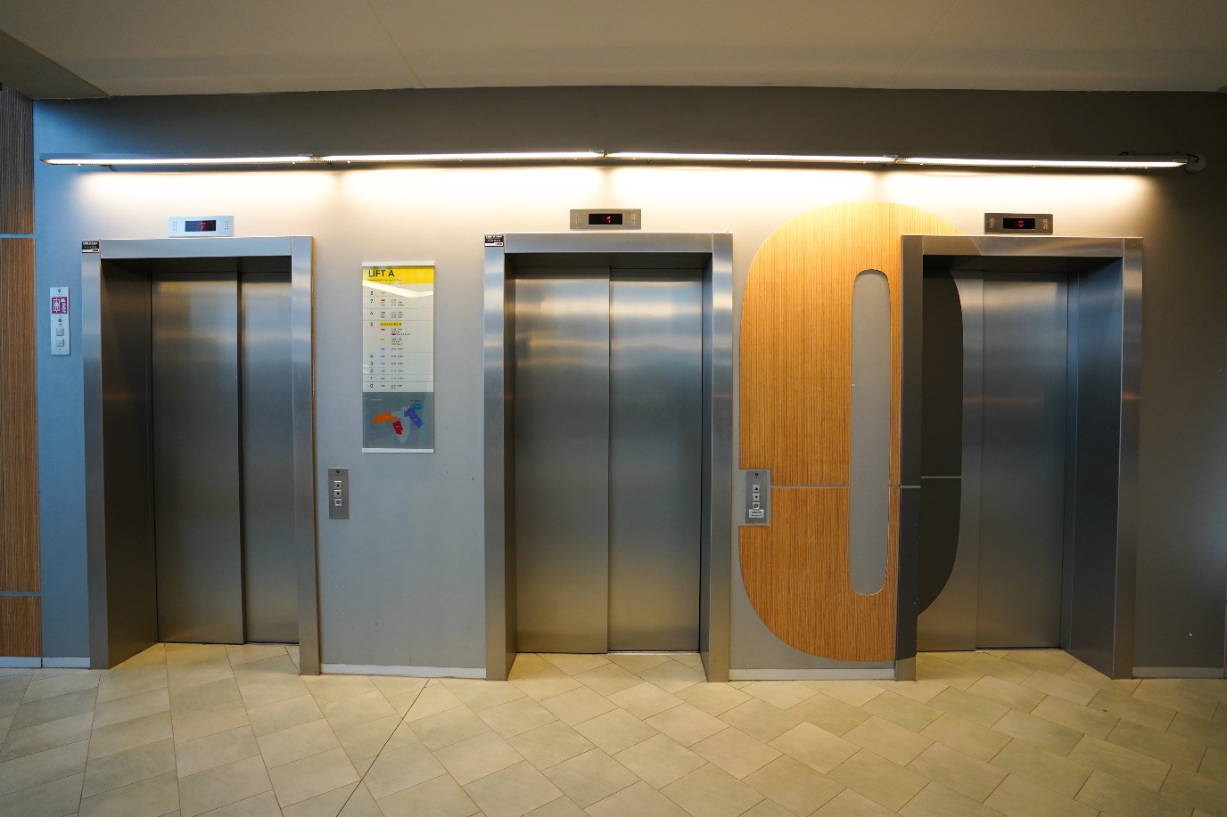 Elevator on site