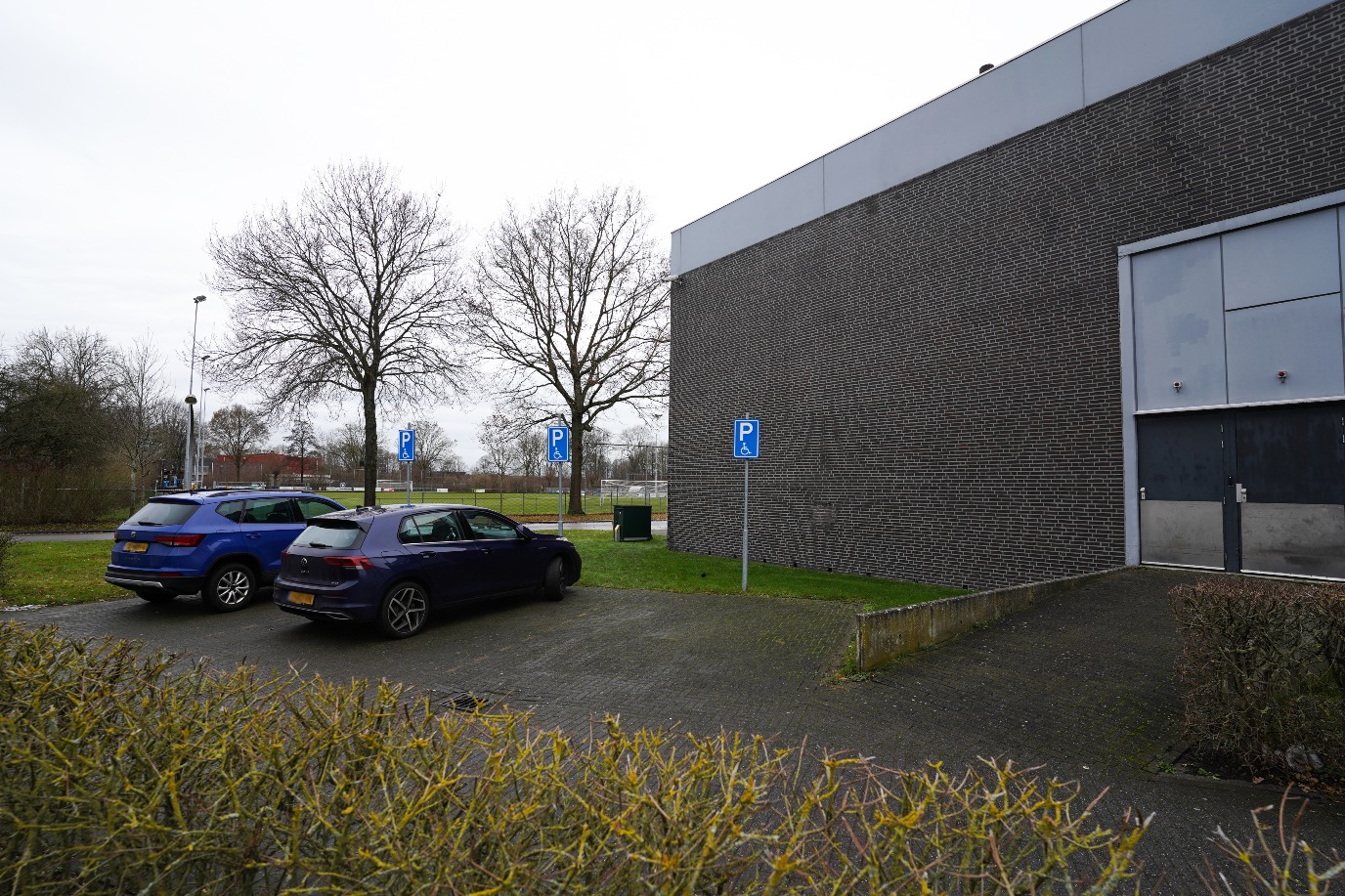 Parking spaces for persons with (physical) disabilities