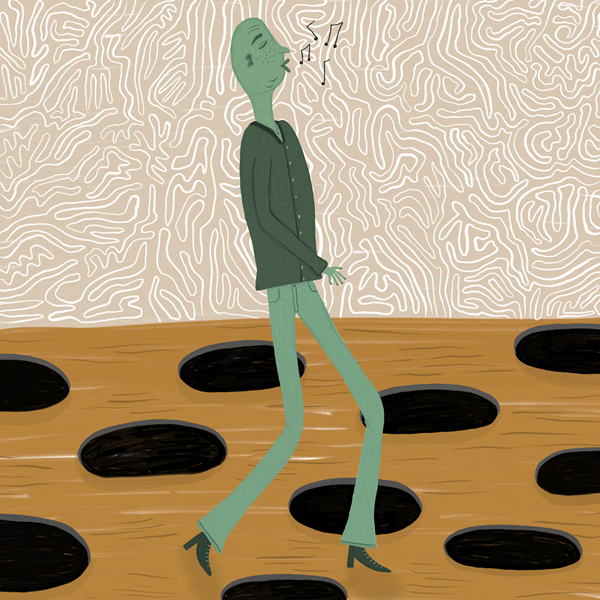 Jitka van Dijk, student illustratie Academie Minerva