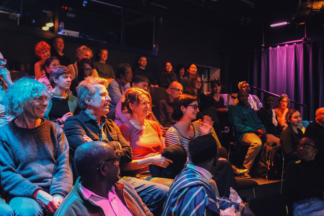 Full crowd at the iAfrica Film Festival in Groningen