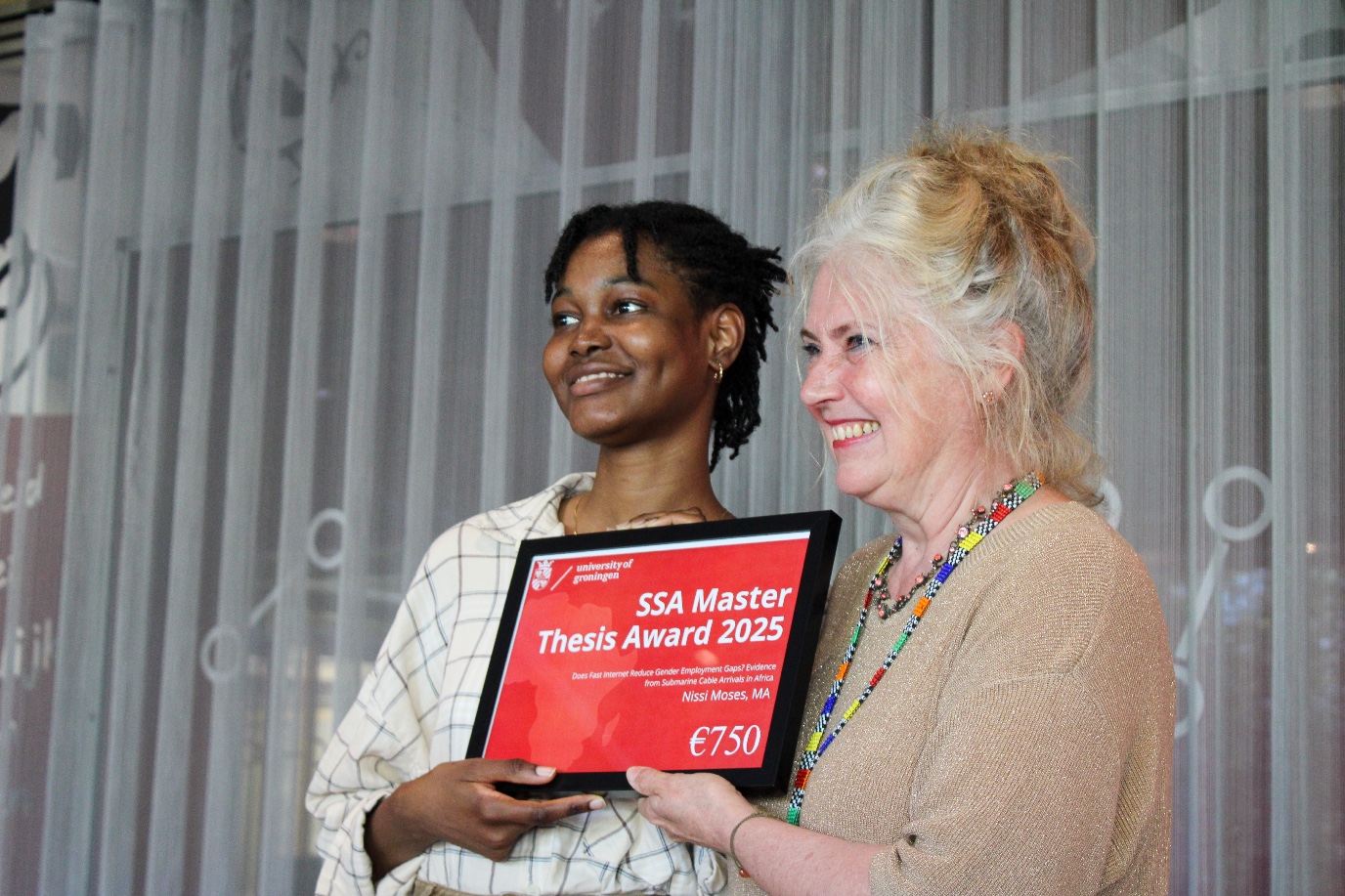 Nissi Moses (SSA Master Thesis Award Winner)