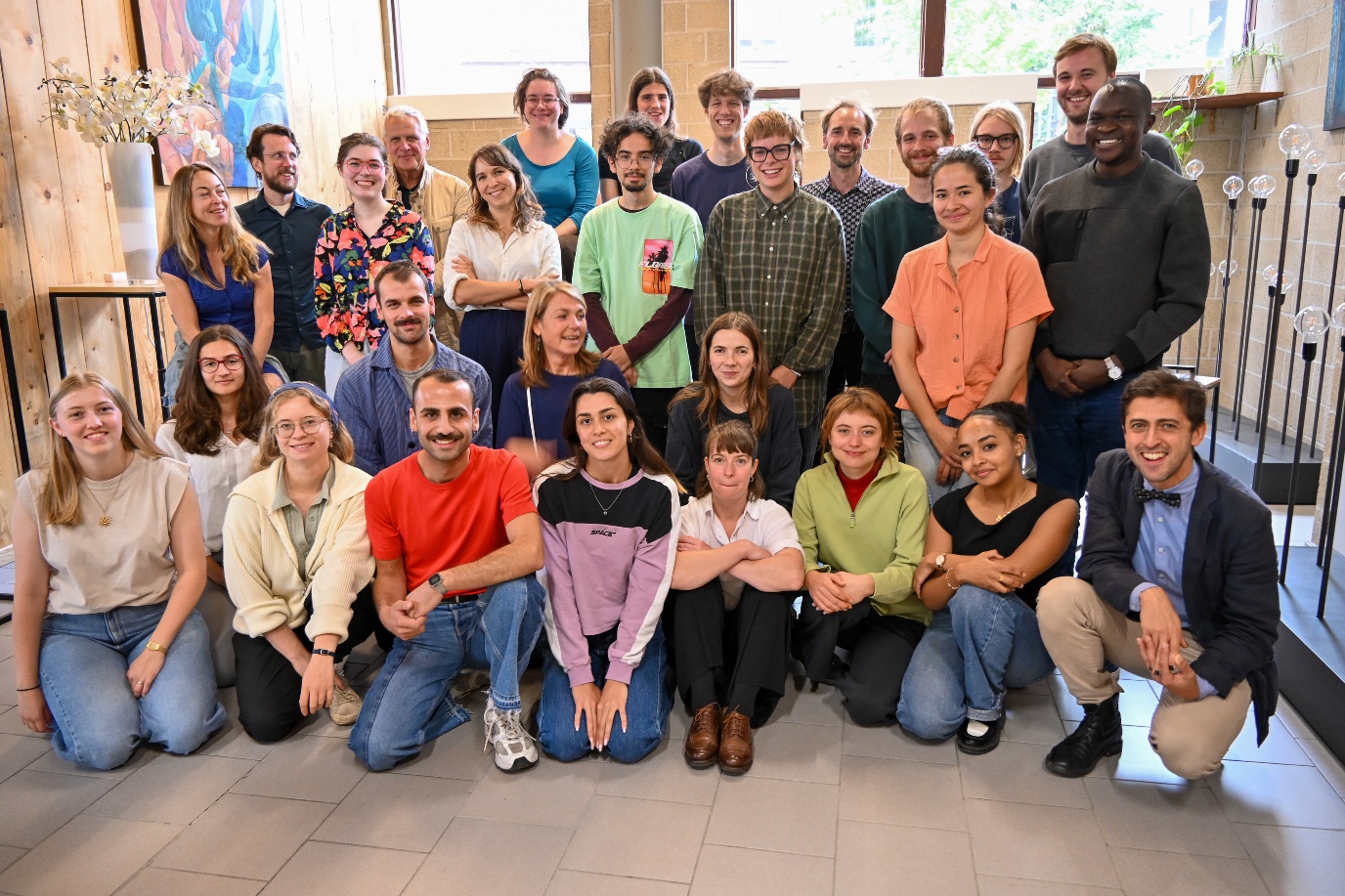 Gabriel  among those taking part in Summer School in University of Antwerp, Belgium, September 2025