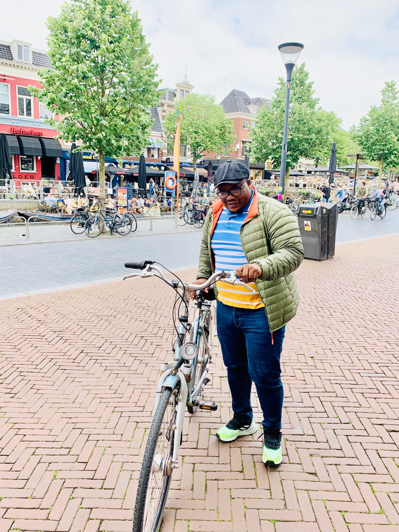 Victor and his bike