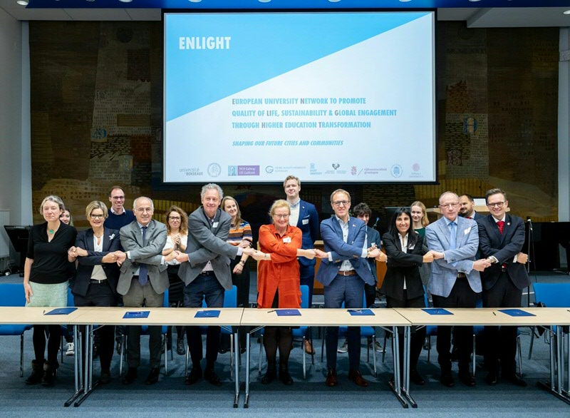 Nine universities launched the ENLIGHT consortium
