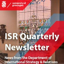 Welcome to ISR's quarterly newsletter