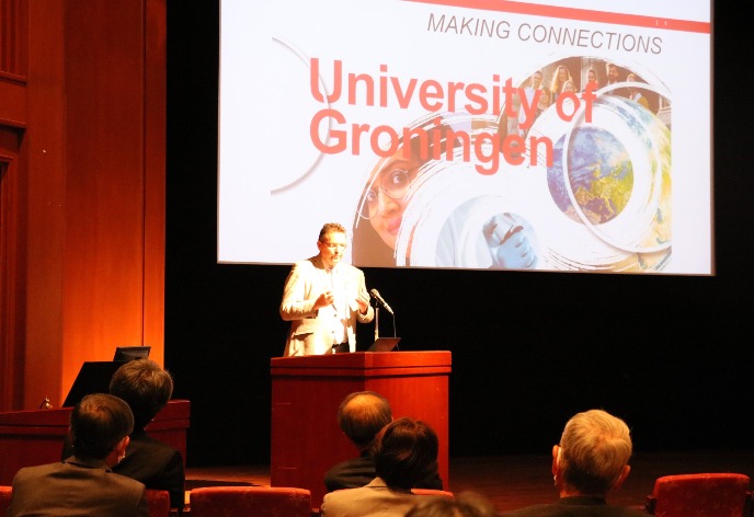 University of Groningen President Jouke de Vries