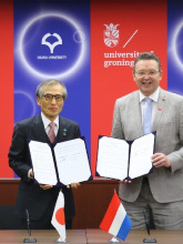 Osaka University and the University of Groningen sign a strategic partnership agreement